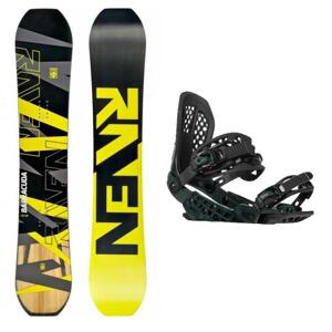 Raven Barracuda Carbon Lime snowboard + Gravity G2 black/moss vázání - 150 cm + M (EU 39,5-41,5)