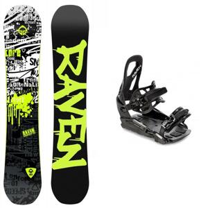 Raven Core Black snowboard + Raven S230 Black vázání - 154 cm + M/L (EU 40-47)
