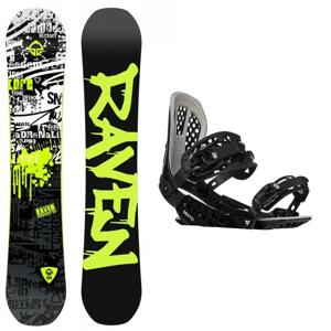 Raven Core Black snowboard + Gravity G2 black vázání - 154 cm + L (EU 42-48)