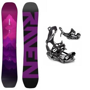Raven Destiny dámský snowboard + Raven FT360 black vázání - 143 cm + L (EU 41-44)