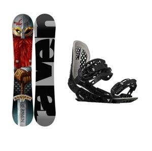 Raven Dwarf pánský snowboard + Gravity G2 black vázání - 155 cm + M (EU 39,5-41,5)