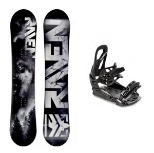 Raven Lupus pánský snowboard + Raven S230 Black vázání - 160 cm Wide + S/M (EU 37-41)