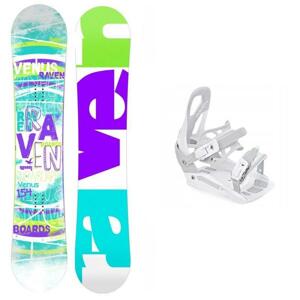 Raven Venus dámský snowboard + Raven S230 White snowboardové vázání - 141 cm + S/M (EU 37-41)