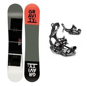 Gravity Cosa pánský snowboard + Raven FT360 black vázání - 151 cm + S (EU 35-40)