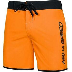 Aqua-Speed Evan pánské plavecké šortky oranžová - L