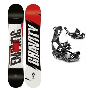 Gravity Empatic snowboard + Raven FT360 black vázání - 142 cm + M (EU 39-42)