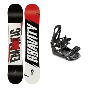 Gravity Empatic snowboard + Raven S230 Black vázání - 142 cm + M/L (EU 40-47)