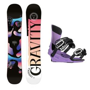 Gravity Thunder 23/24 dámský snowboard + Gravity Fenix levander vázání + sleva 500,- na příslušenství - 142 cm + S (EU 37-38)