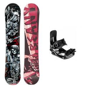Beany Hell juniorský snowboard + Croxer MP180 vázání - 140 cm + M/L (EU 37-47)