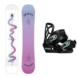 Gravity Fairy 23/24 juniorský snowboard + Gravity Cosmo vázání - 135 cm + XS (EU 28-31)