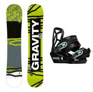 Gravity Flash 23/24 juniorský snowboard + Gravity Cosmo vázání - 130 cm + XS (EU 28-31)