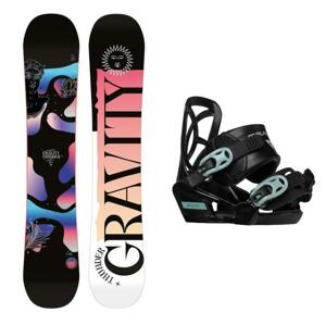 Gravity Thunder jr 23/24 juniorský snowboard + Gravity Cosmo vázání - 130 cm + XS (EU 28-31)