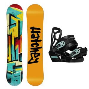 Hatchey City juniorský snowboard + Gravity Cosmo vázání - 140 cm + XS (EU 28-31)