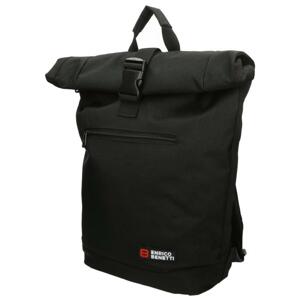 Enrico Benetti Amsterdam Notebook Backpack Black batoh