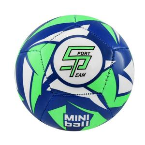 SPORTTEAM Fotbalový míč miniball S2 modro-neon.zelený