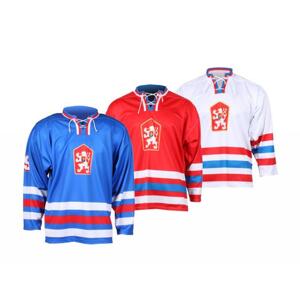 Merco hokejový dres Replika ČSSR 1976 - vlastní potisk - M - modrá