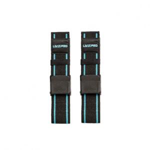 Livepro Pásky na posilování - trhačky LP8096 - černá/modrá
