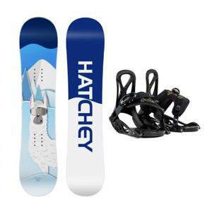 Hatchey Poco Loco dětský snowboard + Beany Kido dětské vázání - 100 cm + XXS