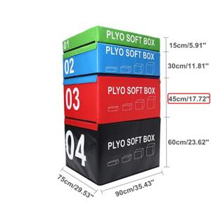 Sedco SOFT PLYOBOX 90x75x15-60 cm - modrá
 - 
30 cm