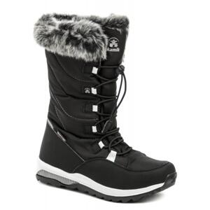 Kamik Prairie black dívčí zimní obuv - EU 40