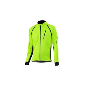 Löffler BIKE ZIP-OFF SAN REMO 2 WS LIGHT 2022 reflexní pánská cyklistická bunda - XL - neonově žlutá