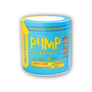 Nutrend Pump Preworkout 225g - Tropické ovoce