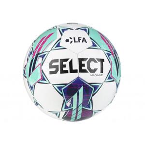 Select Fotbalový míč FB League CZ Fortuna Liga 2023/24 1165 VEL.5 WHITE/GREEN akce pro školy a oddíly - bílá/modrá - 5
