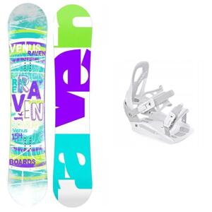 Raven Venus dámský snowboard + Raven S230 White snowboardové vázání + sleva 500,- na příslušenství - 141 cm + S/M (EU 37-42)