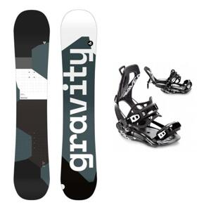 Gravity Adventure 23/24 snowboard + Raven FT360 black vázání - 148 cm + S (EU 35-40) - černo bílé