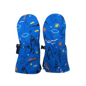Dětské zimní lyžařské rukavice palčáky Echt C088 modrá - XS
