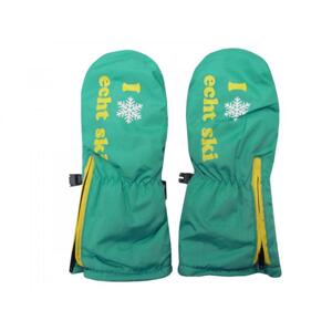 Dětské zimní lyžařské rukavice palčáky Echt C083 zelená - S