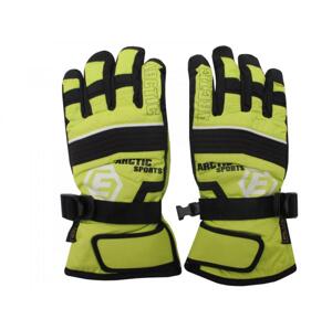 Dětské zimní lyžařské rukavice Echt C062 žlutá - S