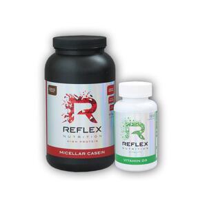 Reflex Nutrition Micellar Casein 909g + Vitamin D3 100 cps - Čokoláda
