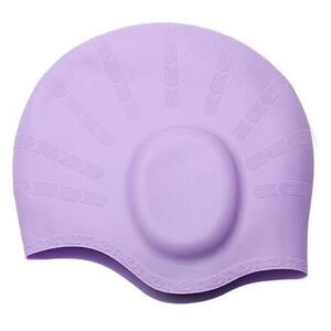 Merco Ear Cap plavecká čepice fialová - 1 ks