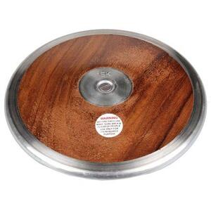Merco Club dřevěný disk s litinovým rámečkem - 2 kg