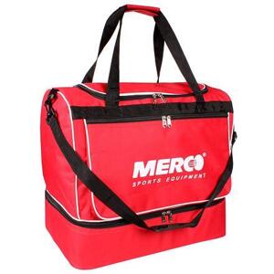 Merco Fotbalová taška dvojité dno červená - 1 ks