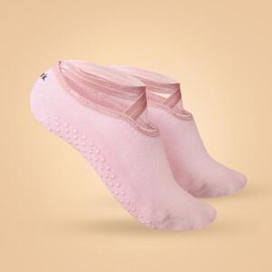 BeastPink Ponožky Grip Yoga Socks Pink - M - růžová