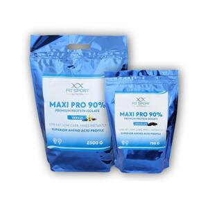 FitSport Nutrition Maxi Pro 2500g + Maxi Pro 750g - Vanilka - slaný karamel