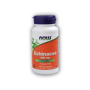 NOW Foods Echinacea (Třapatka) 400mg 100 rostlinných kapslí