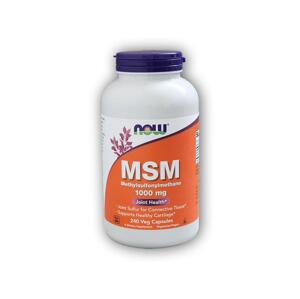 NOW Foods MSM (Methylsulfonylmethan) 1000mg 240 rostlinných kapslí