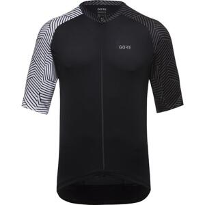 Gore C5 Jersey - black/white XL - černá
