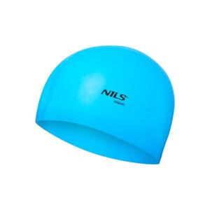 NILS Aqua Silikonová čepice NQC BL02 modrá