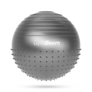 GymBeam Masážní míč FitBall 65 cm 20 x 2,8 g - šedá