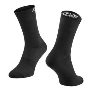 Force Ponožky ELEGANT vysoké černé - černé L-XL/42-46