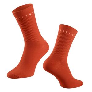 Force Ponožky SNAP oranžové - L-XL/EU 42-46