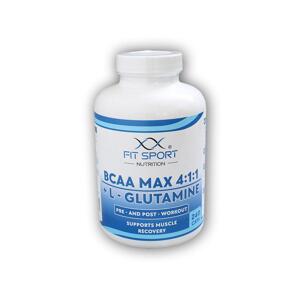 FitSport Nutrition BCAA MAX 4:1:1 + L-Glutamine 240 caps