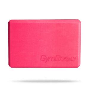 GymBeam Pěnová kostka na jógu Pink - růžová