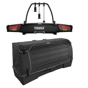 Thule VeloSpace XT 939 nosič na tažné na 3 kola + Thule 9383 box na nosič