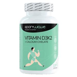 Sport Wave Vitamin D3K2 + Calcium chelate 120 kapslí