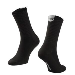 Force Ponožky LONGER SLIM černé - L-XL/EU 42-46